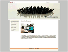 Tablet Screenshot of nanomagnetic.org